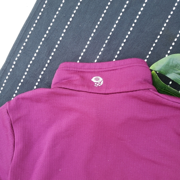 Mountain Hardwear| Full Zip Up Outdoor Jacket Polartec Purple Size Small - Picture 4 of 11